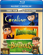 Three Film Laika Collection (Blu-ray): Coraline / ParaNorman / The Boxtrolls