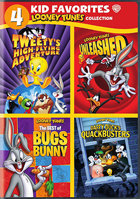 4 Kids Favorites: Looney Tunes: Tweety's High-Flying Adventure / Unleashed / The Best Of Bugs Bunny / Daffy Duck's Quackbusters