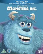 Monsters, Inc.: Limited Edition (Blu-ray 3D-UK/Blu-ray-UK)