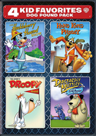 4 Kid Favorites: Dog Pound Pack: Huckleberry Hound Show / Hong Kong Phooey / Tex Avery's Droopy / Dastardly & Muttley In Their Flying Machines