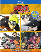 Naruto Shippuden The Movie Rasengan Collection (Blu-ray): The Movie 1 / Bonds / The Will Of Fire / The Lost Tower