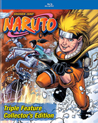 Naruto Triple Feature Collector's Edition (Blu-ray): Naruto: The Movie: Ninja Clash In The Land Of Snow / Legend Of The Stone Gelel / Guardians Of The Crescent Moon Kingdom
