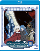 Is It Wrong To Try To Pick Up Girls In A Dungeon? III: Complete Collection (Blu-ray)