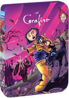 Coraline: LAIKA Studios Edition: Limited Edition (Blu-ray/DVD)(SteelBook)