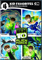 4 Kid Favorites: Ben 10: Alien Force Collection: Vol. 1 - 4