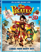 Pirates! Band Of Misfits (Blu-ray 3D/Blu-ray/DVD)