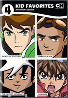 4 Kid Favorites: The Action Collection: Ben 10 Alien Force / Generator Rex / The Secret Saturdays / Bakugan: Battle Brawlers