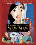 Mulan 2 Movie Collection (Blu-ray/DVD): Mulan / Mulan II
