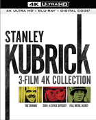 Stanley Kubrick: 3-Film 4K Collection (4K Ultra HD/Blu-ray): 2001: A Space Odyssey / The Shining / Full Metal Jacket