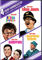 4 Film Favorites: Jerry Lewis Comedies: The Nutty Professor / The Family Jewels / Cinderfella / The Disorderly Orderly