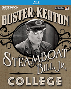 Buster Keaton Double Feature (Blu-ray): Steamboat Bill Jr. / College