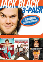 Jack Black 3 Pack: Nacho Libre / School Of Rock / Orange County