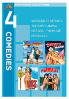 MGM Comedies: Weekend At Bernie's / The Party Animal / Hot Dog: The Movie / Meatballs 4