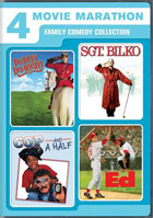 4 Movie Marathon: Family Comedy Collection: Dudley Do-Right / Sgt. Bilko / Cop And A Half / Ed