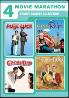 4 Movie Marathon: Family Comedy Collection: Pure Luck / King Ralph / Ghost Dad / For Richer Or Poorer