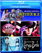 Beetlejuice (Blu-ray) / Charlie And The Chocolate Factory (Blu-ray) / Tim Burton's Corpse Bride (Blu-ray)