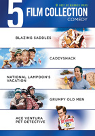Best Of Warner Bros.: 5 Film Collection Comedy: Blazing Saddles / Caddyshack / National Lampoon's Vacation / Grumpy Old Men / Ace Ventura: Pet Detective