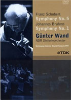 Schubert: Symphony No. 5 / Brahms: Symphony No. 1: Gunther Wand