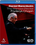 Chopin: The Warsaw Recital: Daniel Barenboim Plays Frederic Chopin (Blu-ray)