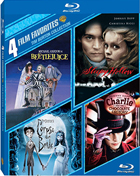 4 Film Favorites: Tim Burton Collection (Blu-ray): Beetlejuice / Sleepy Hollow / Tim Burton's Corpse Bride / Charlie And The Chocolate Factory