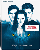 Twilight The Complete Saga: Limited Edition (Blu-ray)(SteelBook): Twilight / New Moon / Eclipse / Breaking Dawn: Parts 1 & 2