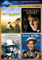 Best Picture Winners Spotlight Collection: Universal 100th Anniversary: Out Of Africa / A Beautiful Mind / All Quiet On The Western Front / Going My Way