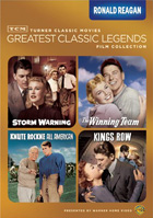 TCM Greatest Classic Films Legends: Ronald Reagan: Knute Rockne All American / Kings Row / Storm Warning / The Winning Team