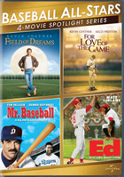 Baseball All-Stars 4-Movie Spotlight Series: Field Of Dreams / For Love Of The Game / Mr. Baseball / Ed