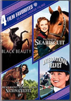 4 Film Favorites: Classic Horse Films: National Velvet / International Velvet / Black Beauty / The Story Of Seabiscuit