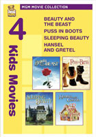 MGM Kids Movies: Beauty And The Beast / Puss In Boots / Sleeping Beauty / Hansel And Gretel