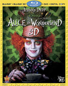 Alice In Wonderland (2010)(Blu-ray/Blu-ray 3D/DVD)