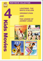 MGM Kids Movies: Lightning The White Stallion / Virginia's Run / Joey / The Legend Of Johnny Lingo