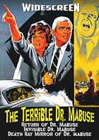 Terrible Dr. Mabuse Triple Feature: The Return Of Dr. Mabuse / The Invisible Dr. Mabuse / The Death Ray Mirror Of Dr. Mabuse