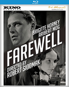 Farewell (1930)(Blu-ray)