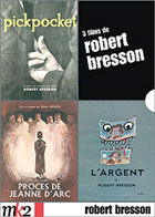 Coffret Bresson 3 DVD : Le Proces de Jeanne d'Arc / L'Argent / Pickpocket (PAL-FR)