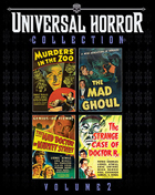 Universal Horror Collection: Volume 2 (Blu-ray): Murders In The Zoo / The Mad Ghoul / The Mad Doctor Of Market Street / The Strange Case Of Doctor Rx
