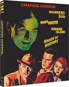 Creeping Horror: Eureka Classics: Limited Edition (Blu-ray-UK): Murders In The Zoo / Horror Island / Night Monster / House Of Horrors