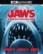 Jaws: 3-Movie Collection (4K Ultra HD/Blu-ray): Jaws 2 / Jaws 3 / Jaws: The Revenge