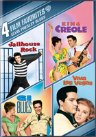 4 Film Favorites: Elvis Presley Blues: G.I. Blues / King Creole / Jailhouse Rock / Viva Las Vegas