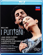 Bellini: I Puritani: Juan Diego Florez / Nino Machaidze / Ildebrabdi D'Arcangelo (Blu-ray)