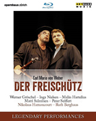 Von Weber: Der Freischutz: Legendary Performances: Werner Groschel / Inga Nielsen / Malin Hartelius (Blu-ray)