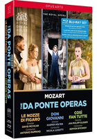 Mozart: The Da Ponte Operas: Le Nozze Di Figaro / Don Giovanni / Cosi Fan Tutte: Royal Opera House (Blu-ray)