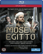 Rossini: Mose In Egitto: Riccardo Zanellato / Alex Esposito / Olga Senderskaya (Blu-ray)