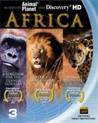 Africa (Blu-ray): A Kingdom For The Dzanga Gorillas / Africa's Super Seven / Africa's Outsiders
