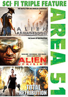 Area 51: Sci-Fi Action Triple Feature: Alien Armageddon / Alien Uprising / Total Retribution