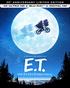 E.T.: The Extra-Terrestrial: 35th Anniversary Limited Edition (4K Ultra HD/Blu-ray/CD)