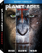 Planet Of The Apes Trilogy (Blu-ray): Rise Of The Planet Of The Apes / Dawn Of The Planet Of The Apes / War For The Planet Of The Apes