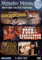 Midnight Movies Vol. 2: Western Triple Feature: Companeros / Four Of The Apocalypse / Run Man Run