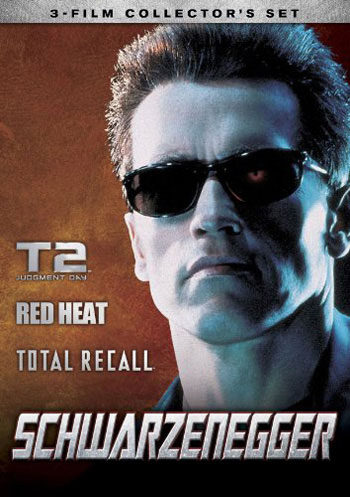 Schwarzenegger 3-Film Collectior's Set: Terminator 2: Judgment Day / Red Heat / Total Recall