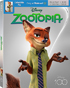Zootopia: Disney100 Limited Edition (Blu-ray/DVD)(w/Collectable Pin)